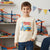 Sinsay Boy's Cream Printed Basic Blouse