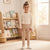 Sinsay Girl's Tan & White All-Over Printed Leggings