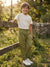 Sinsay Boy's Khaki Green Pants