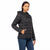 Tommy Hilfiger Women's Black Hooded Lightweight Puffer Jacket