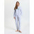 Sinsay Women's Light Grey Chest Print Pajama Top