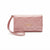 Bebe Women's Pink Cameron Bshine Trifold Wallet