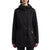 Hunter Women's Black Petite Hooded Waterproof Jacket