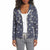 Alternative Women's Washed Blue Star-Print Jacket