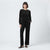 Cuddl Duds Women's Black Solid Velour Pajama Bottom