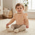 Sinsay Baby Girl's Beige Ruffled Shoulder Sweatshirt