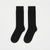 Perry Ellis Men's Black 1 Pack Crew Socks