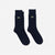 Lacoste Men's Black Pack Of 2 Crocodile Logo Socks
