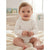 Sinsay Baby Girl's White Floral Ruffled Collar Bodysuit