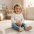 Sinsay Girl's White Floral Ruffled Collar Bodysuit