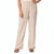 Briggs Women's Beige & Tan Striped Casual Pants