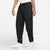 Nike Men's Black Oversized Fleece Casual Sweatpants