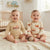 Sinsay Baby Boy's Beige Truck Graphic Pack Of 2 Long-Sleeves Bodysuit
