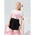 Sinsay Girl's Black Pleated Mini Skirt