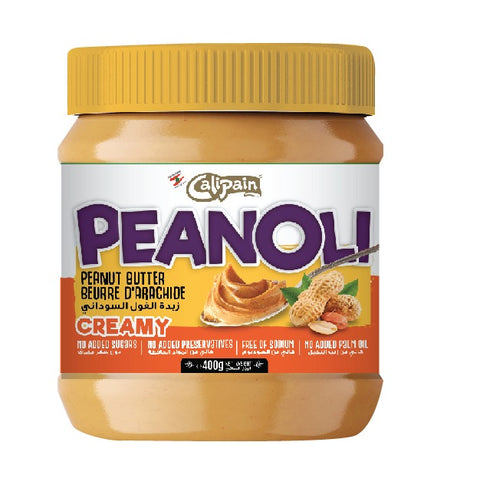Calipain Peanoll Peanut Butter Creamy 400g