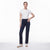 Hudson Women's Navy Midrise Straight Jeans