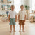 Sinsay Boy's Green & Brown Casual Drawstring Pack Of 2 Shorts