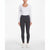 Matty M Women's Dark Grey High-Rise Leggings