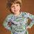 Sinsay Boy's Mid Grey All Over Printed Blouse