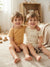 Sinsay Boy's Beige & Cream Pack Of 2 Snap Buttons Bodysuit