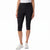 32 Degrees Women's Black High Rise Side Pocket Capri Leggings