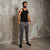 Sinsay Men's Grey Elastic Waist Slim Fit Jogger