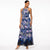 Betsy & Adam Women's Multicolor Floral-Print Jumpsuit