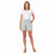 Briggs Women's Mint Green Linen Blend Pull-On Shorts