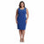 R & M Richards Women's Dark Blue Sleeveless Dress