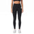 Fabletics Women's Black Power Hold High-Waisted Leggings
