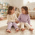 Sinsay Girls Lilac & Cream Ribbed Pack Of 2 Pants
