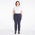 Hilary Radley Women's Navy Plus Size Ponte Pull-On Pants