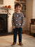 Sinsay Boy's Grey Mickey Mouse Round Neck Blouse