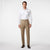 Haggar Men's Taupe Classic Fit Trousers