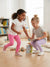 Sinsay Girl's Pink & Purple Pack Of 2 Cotton Plain Leggings