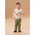 Sinsay Boy's Beige All Over Printed Blouse