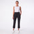 Mondetta Women's Black Stretch High Rise Crop Sweatpants