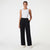 Infinity Women's Black Straight Leg Drawstring Sweatpants