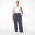 Mondetta Women's Dark Grey Plus Size Pull-On Fleece Sweatpants