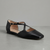 Giani Bernini Women's Black Perrie Crisscross Strap Flats