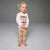 Sinsay Girl's White & Beige Printed Long-Sleeves Pajama Set