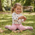 Sinsay Girl's Cream Heart Printed Long-Sleeves Bodysuit