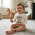 Sinsay Baby Boy's White & Light Beige All Over Printed Pajama Set