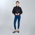 Sinsay Women's Dark Blue Skinny Jeans