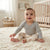 Sinsay Baby Boy's Off White Ribbed Bunny Pattern Legging