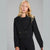 Sinsay Girl's Black Cropped Double-Breasted Blazer