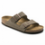 Birkenstock Men's Grey Two-Strap Slippers