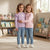 Sinsay Girls Light Pink & Light Purple Ruffled Shoulder Pack Of 2 Sweatshirt