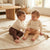 Sinsay Baby Boy's Dark Brown & Tan Ribbed Printed Leggings