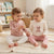 Sinsay Girl's Off White & Dusty Rose Teddy Bear Printed Pack Of 2 Blouse